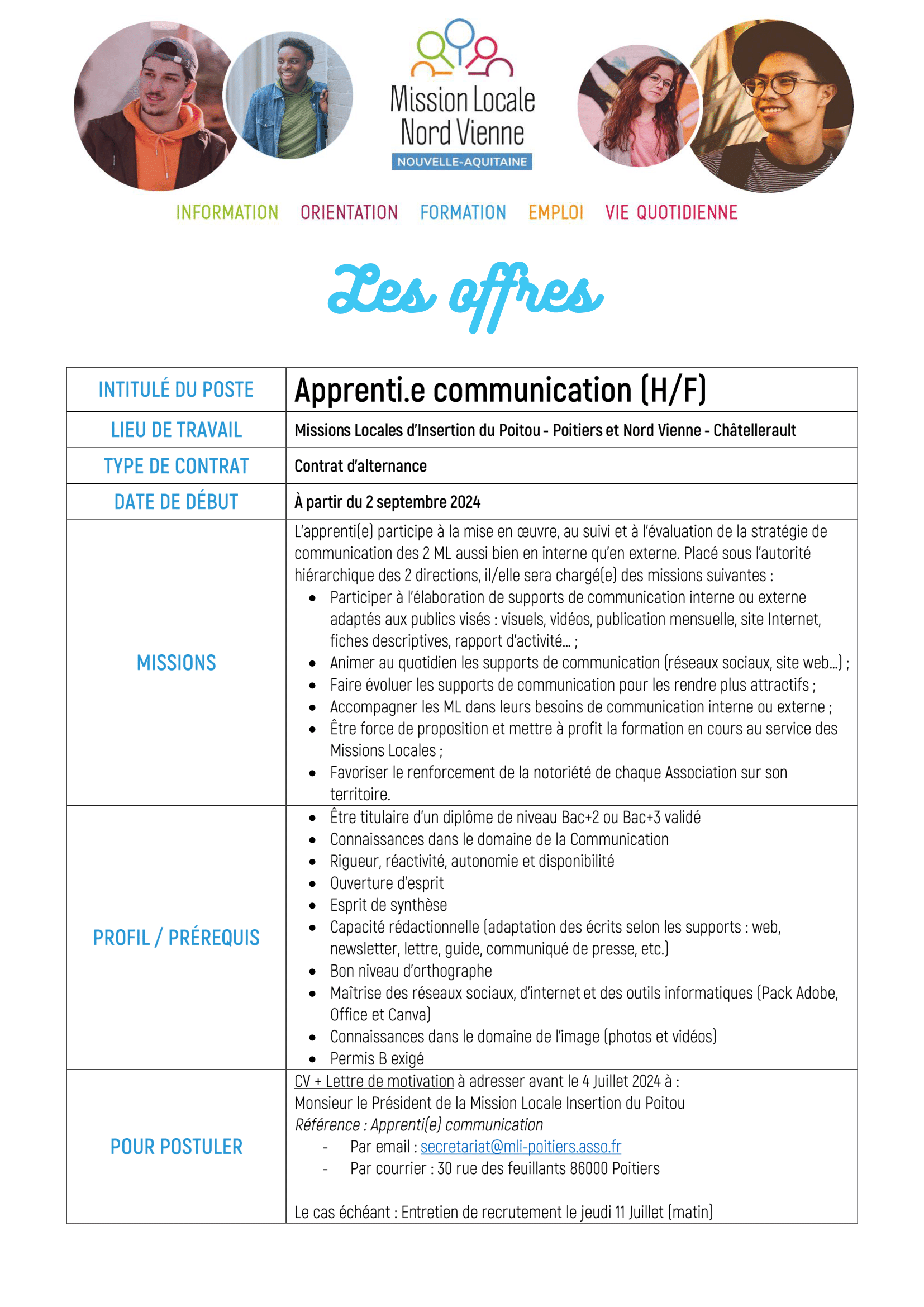 Apprenti communication (H/F)