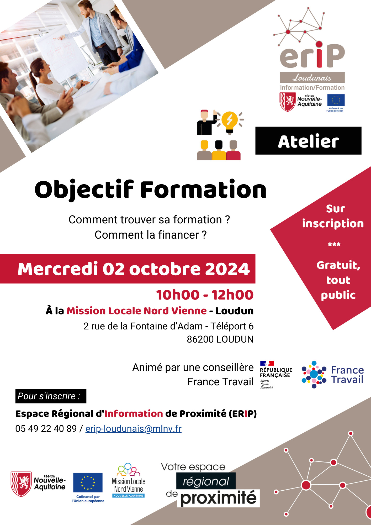 ERIP LOUDUNAIS : ATELIER OBJECTIF FORMATION !