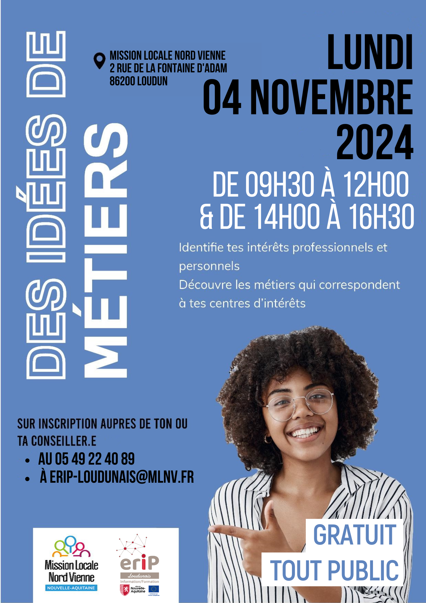 ERIP LOUDUNAIS : ATELIER DES IDÉES DE MÉTIERS !